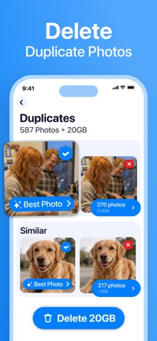Cleanup duplicate photos